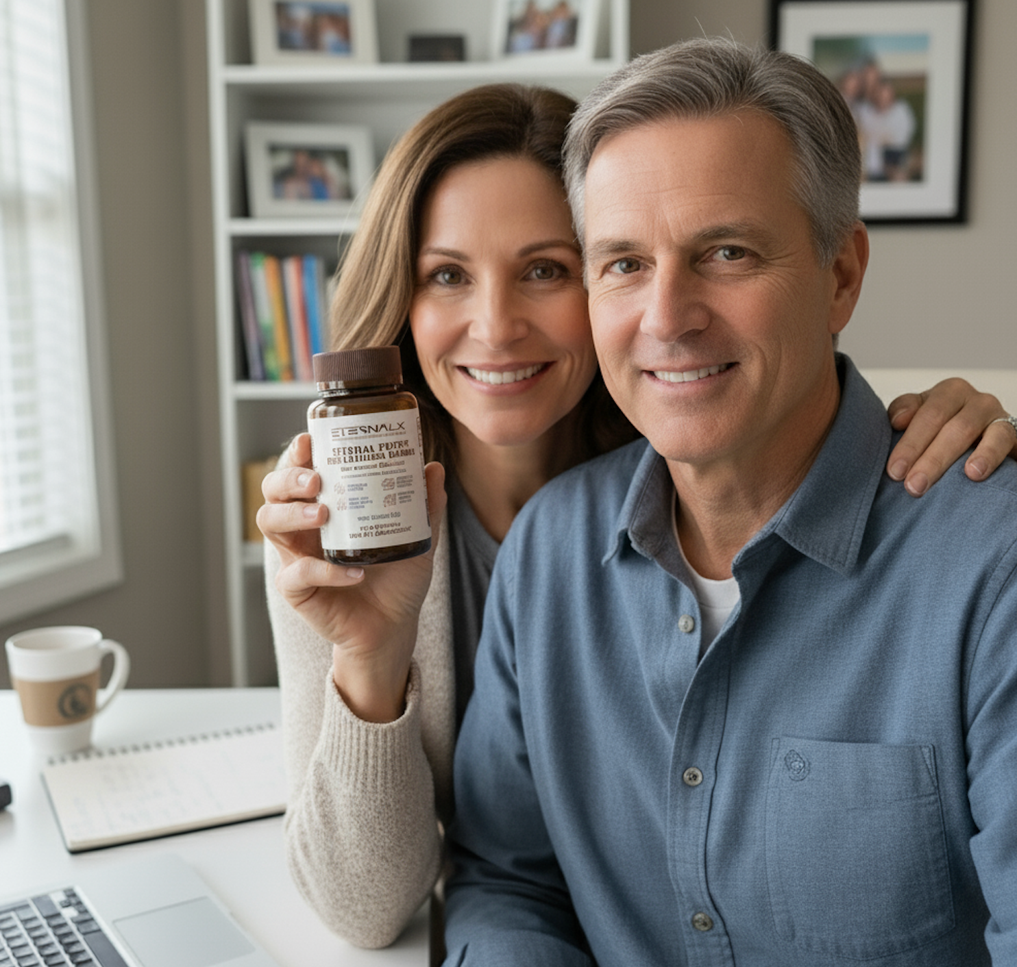 Founder with product